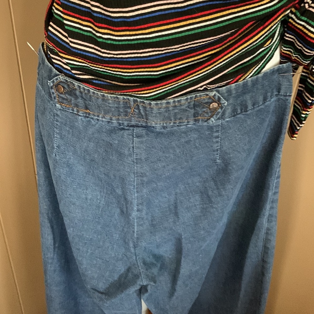 Vintage 1970’s bell bottom jeans sz.9 - Picture 11 of 12